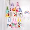 Crayon Chan Shin Canvas Handbag With Waterproof Material For Commuting School