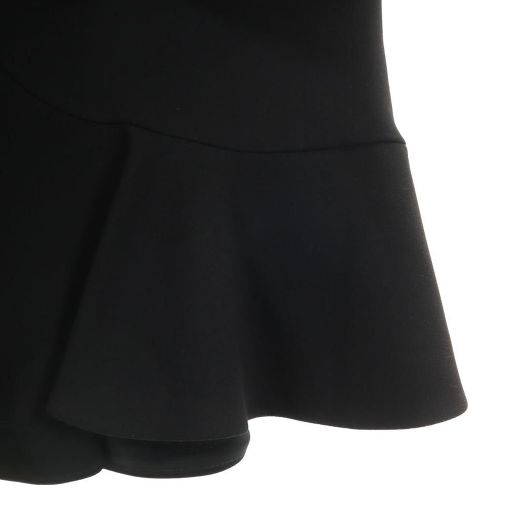 Claudie Pierlot Five-quarter Sleeve Ruffled Hem Knee-length Dress 36 Women Used