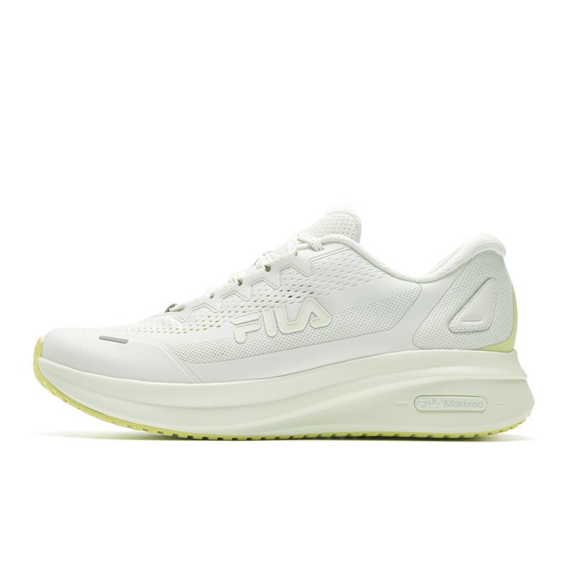 

FILA NUVOLE Soft Cloud Cushioning Breathable Lightweight Rebound Running Shoes Men s White Green A12M621103FIC 40