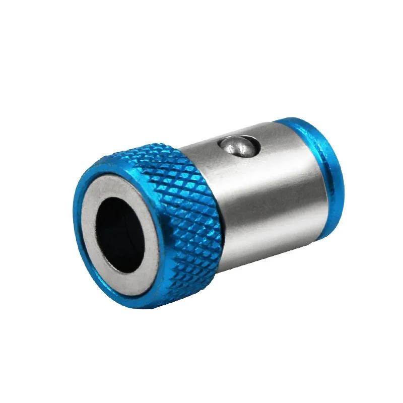 1 stk Universell Magnetisk Ring Legering Magnetisk Ring Skrutrekkerbits Korrosjonsbestandig Sterk Magnetiserer Borbits Magnetisk Ring
