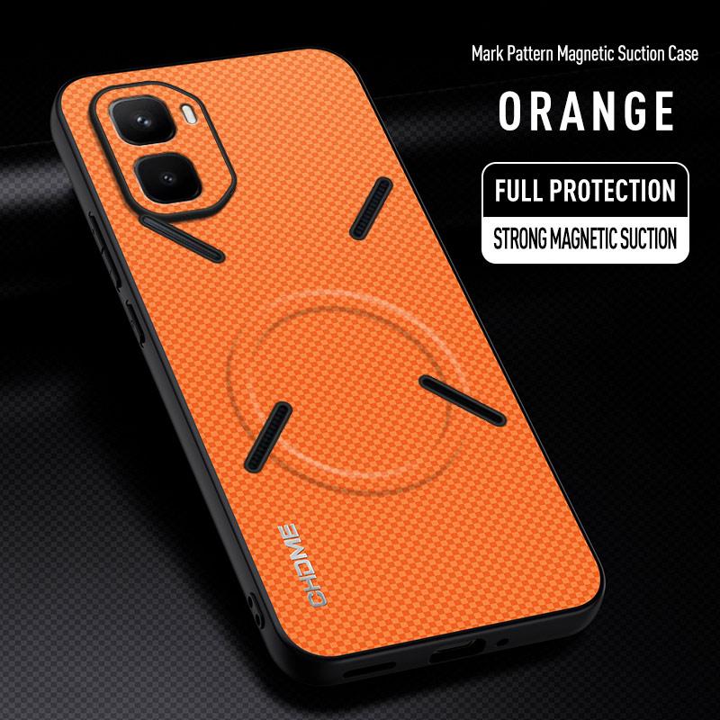 Für Infinix GT 50 Pro Infinix GT50Pro Auto-Magnet-Halter Handyhülle Für Infinix GT 50Pro Silikon Vollschutz-Rückabdeckung