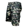 Herren Cargo-Shorts mit Kordelzug-Taille, Mehrere Taschen, Lockere Passform, Camouflage-Muster, Lässige Shorts für Outdoor-Aktivitäten