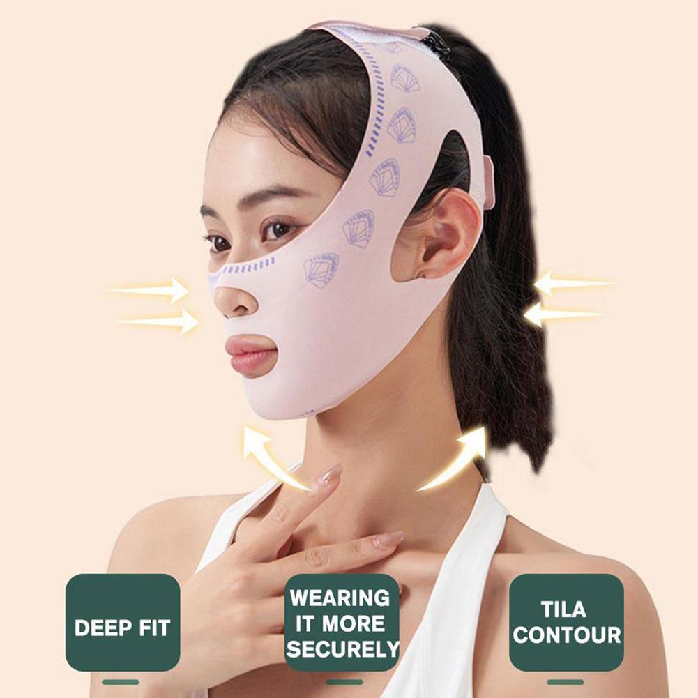 2025NEW Anti Slimming Bandage Tiightening Mask Facial V 3D Wrinkle lifting Face Wrinkles Face R R7Z3