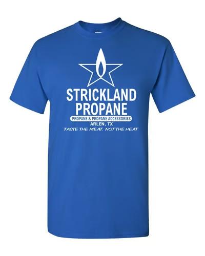 STRICKLAND PROPANE FUNNY KING THE HILL PARODY REDNECK GAS Men s Tee Shirt 1482 XXL