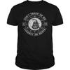 Don't Tread on Me Schlangenflagge Freiheit oder Tod 2. Zusatz Amendment T-Shirt 100% Baumwolle Rundhalsausschnitt Sommer Kurzarm Freizeit Herren T-Shirt