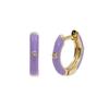 CRMYA Copper Gold Plated Earring Set For Women Color CZ Zircon Piercing Clip Hoop Dangle Earrings For Women Jewelry Wholesale
