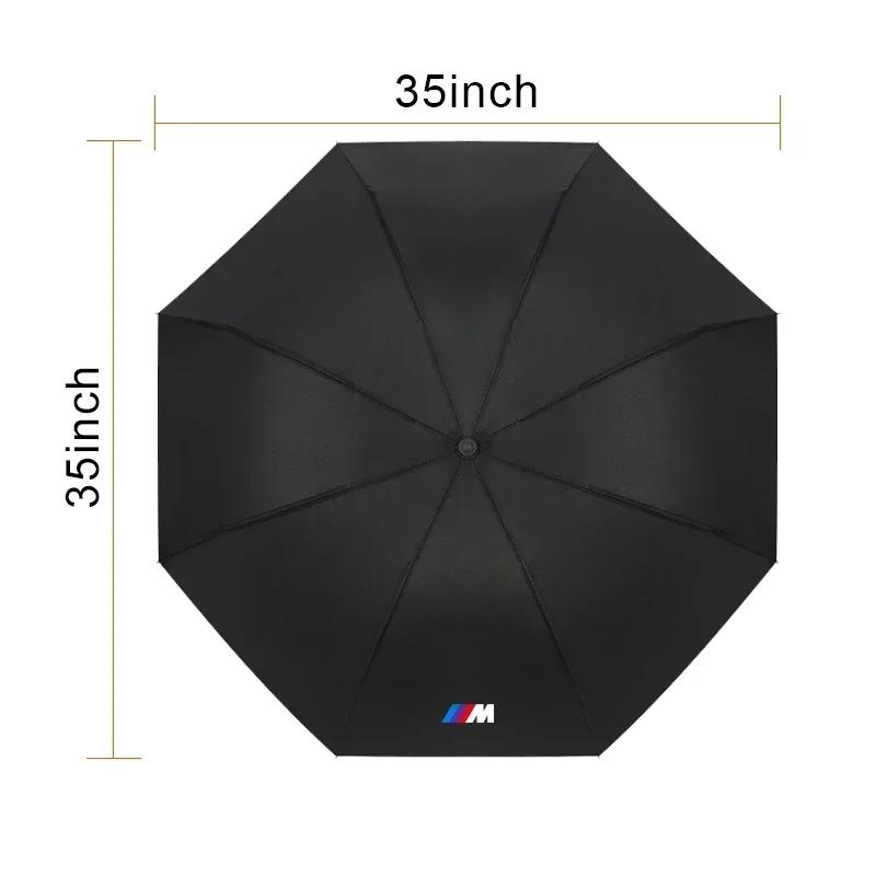 E60 Hot Car Logo Umbrella Auto Folding Windshield Sunshade Umbrella For BMW M Performance 1 3 5 7 Series M3 M4 M5 M6 X1 X3 X5 X