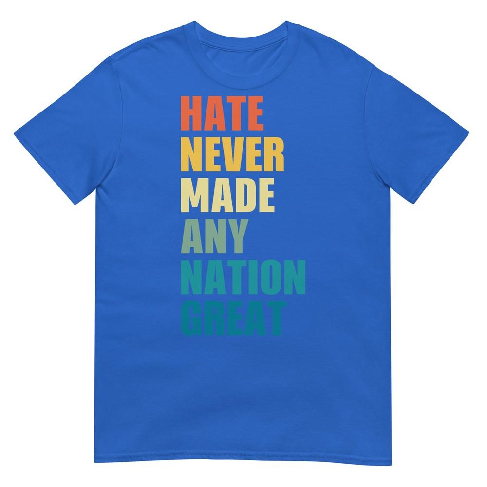 Hate Never Made Any Nation Great AntiTrump 2020 Election TShirt