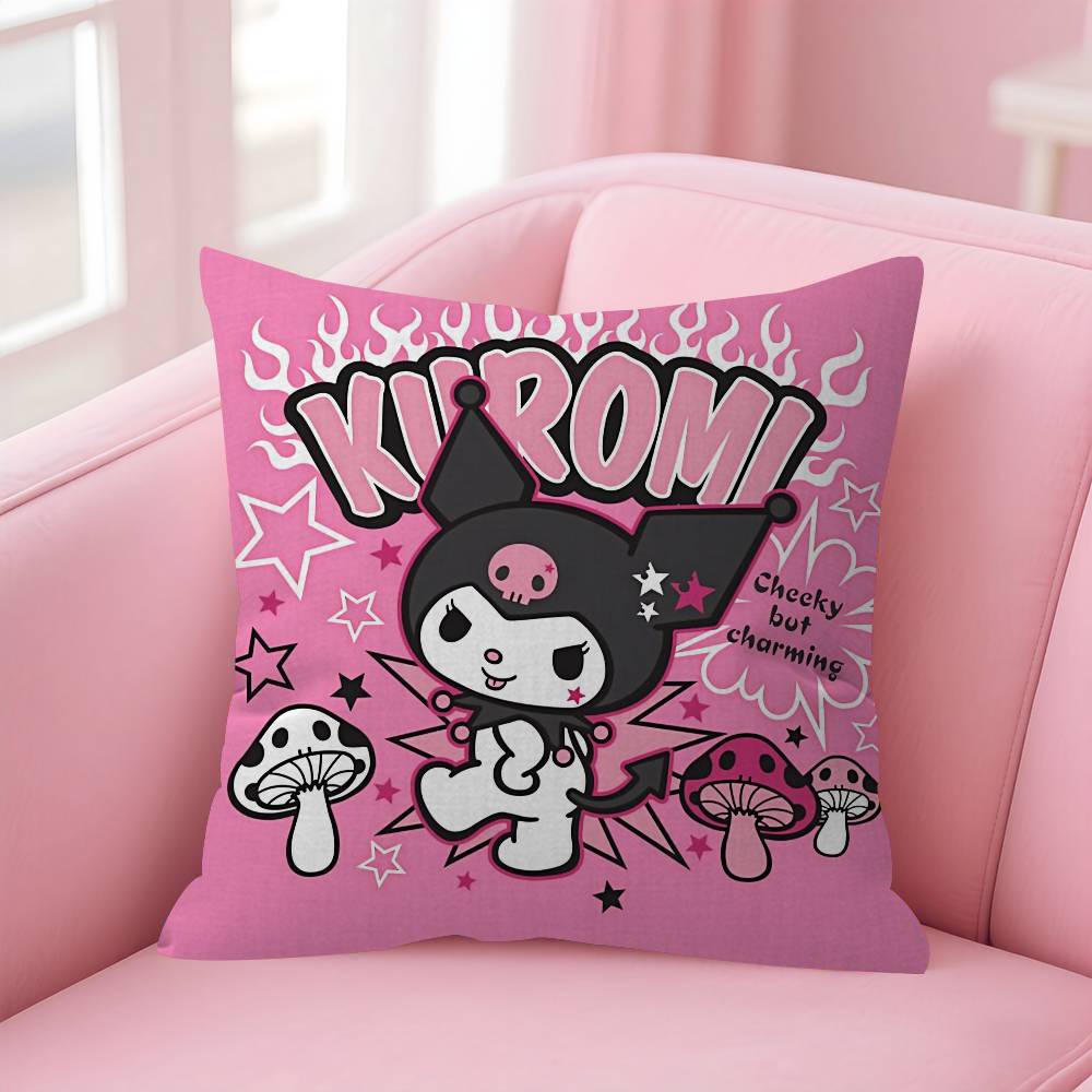 Pillow Cover Sofa Cushion Cover Home Room Decoration Children Gift Anime Cartoon K-Kuromies Cute