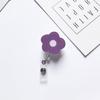 Reel Clip Cartoon Acrylic Retractable Badge Reel ID Card Clips Name Card Holder Badge Holder