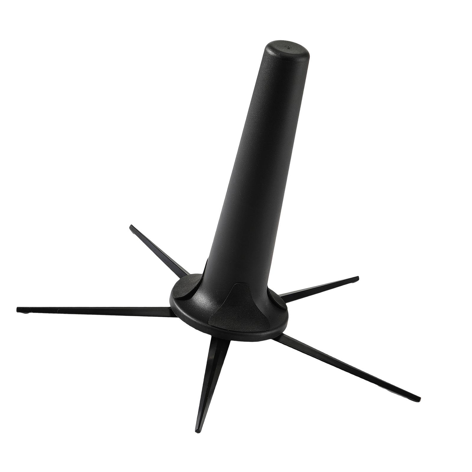 

Portable Soprano Saxophone Tripod Stand Folding Support 5-Leg Stand Simple Sax Rest Rack Stable Base Light weight 1