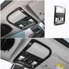 Carbon Fiber ABS Front Reading Lamp Light Cover Trim For Chevrolet Equinox 18-24