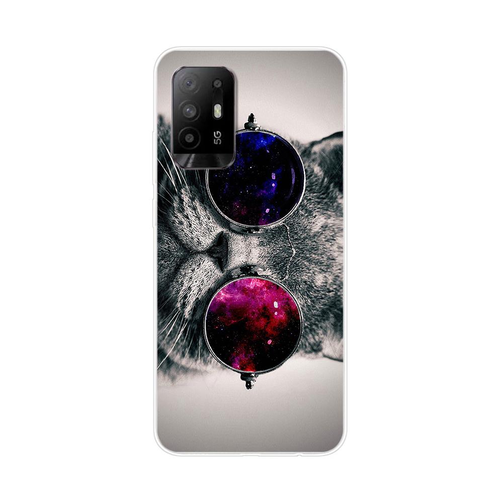 Hülle für Oppo Reno5 Z Hülle Blume Tier Hülle Silikonhülle für OPPO Reno 5Z Reno 5 Z 5G 6.43'' Hülle Bumper Handyhülle Coque