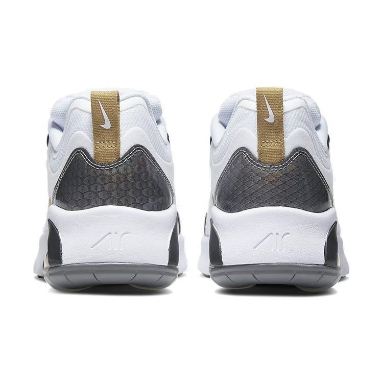 Nike Air Max 200 White Metallic Gold GS CQ4009-100