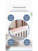 Double-Sided Crepe Crib Soft Pack: Pure Cotton Anti-Collision Protective Strip for Babies