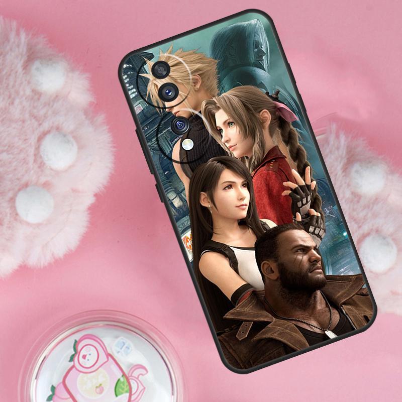 Final Fantasy Case For Honor Magic 7 5 6 Lite Pro Honor 200 Pro 50 70 90 X9b X9a X8b X8a X8 X9 X9c Cover