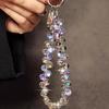 Aurora Crystal Cell Phone Strap Keychain