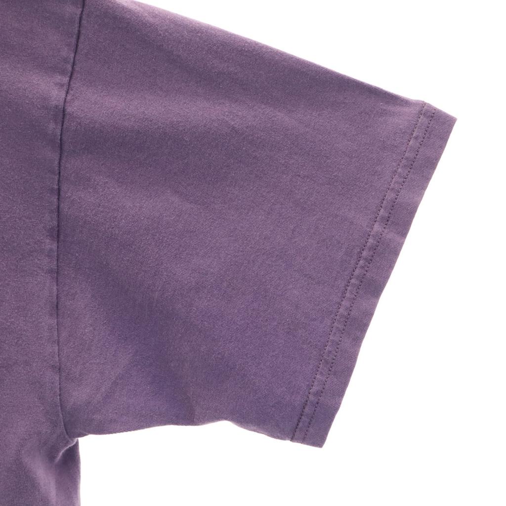 tultex 90er 00er Altes Kurzarm-T-Shirt XL lila Herren Gebraucht