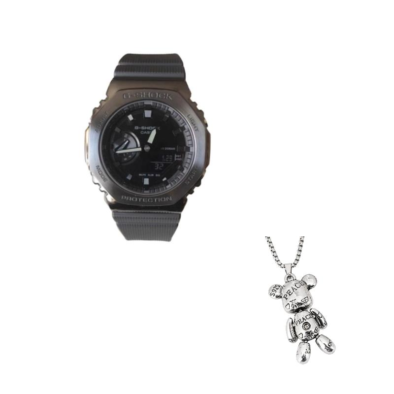 CASIO Men Full Metal Series Black Watch GM-2100BB-1APR- Black Dial GM-2100BB-1APR