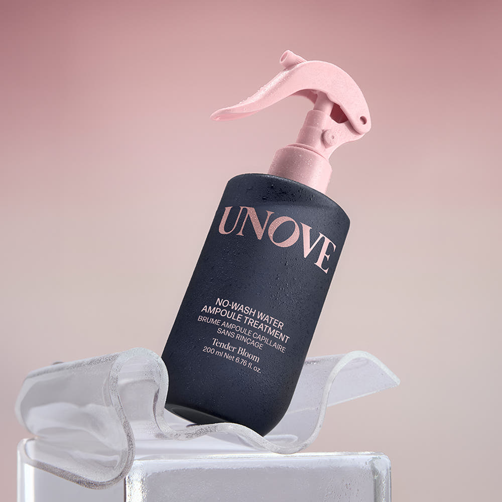UNOVE No Wash Water Ampoule Treatment 200ml Leave In Protein Spray for Dry Damaged Hair