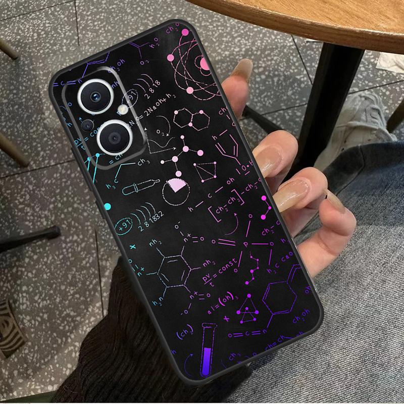 Science For OPPO Reno 14 13 12 11 10 Pro 8T 11F 12F 13F 14F 7 8 Lite OPPO Find X8 X6 X5 X9 Pro Case