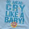 Dubble Bubble Unisex Adult Cry Like A Baby T-Shirt