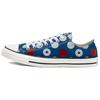 Chuck Taylor All Star Patch Play Comfortable Casual Waterproof Lightweight Low-top Canvas Shoes Unisex Blue