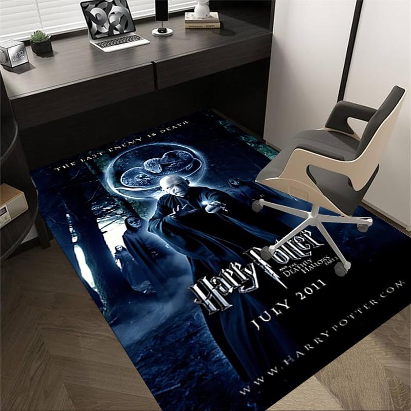 

1 шт. Ковер Гарри Поттер и Дары Смерти. Часть 2, для декора дома и офиса, коврик под офисное кресло, праздничный подарок, ковер для конференц-зала L1185 60cm by 90cm
