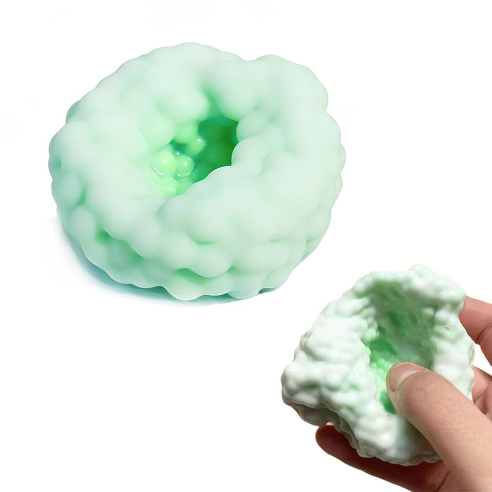 Creative Sessert Shapes Squeezing Toy Desk Toys Reusable Low Rebound Decompression Stress Ball Toys 14+Children Birthday Gift