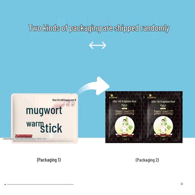 LYISOSAN Mugwort Menstrual Heat Patch, 10-Pack