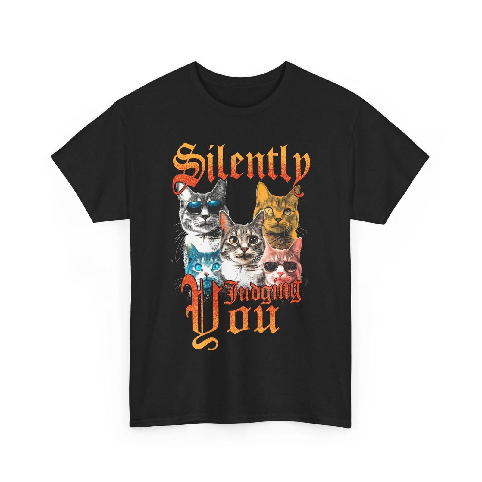 

Funny Cat Graphic T-Shirt – Cute Cat Lover Tee for Men & Women XL