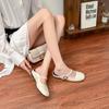 Grape Mother Autumn New Small Inner Height Increase Platform Muller Shoes Women 2025 French Temperament Single Shoes Women's Outer Wear