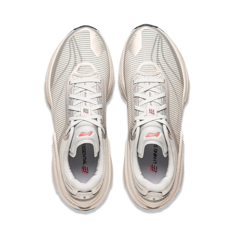 Li Ning Absolute Shadow 3 Základní technologie Profesionální tréninkové běžecké boty Pánské běžecké boty Šedá Černá ARRU007-4