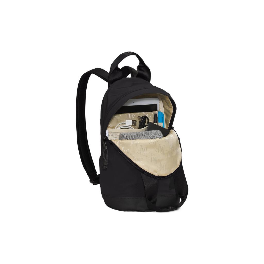 The North Face 7.3L Solid Color Zipper Backpack Outdoor Bag Women backpack black NF0A81DVJK3