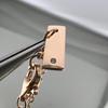 Elegant Women's Large Diamond Pendant Necklace: Light Luxury, Versatile, High-End Fashion.