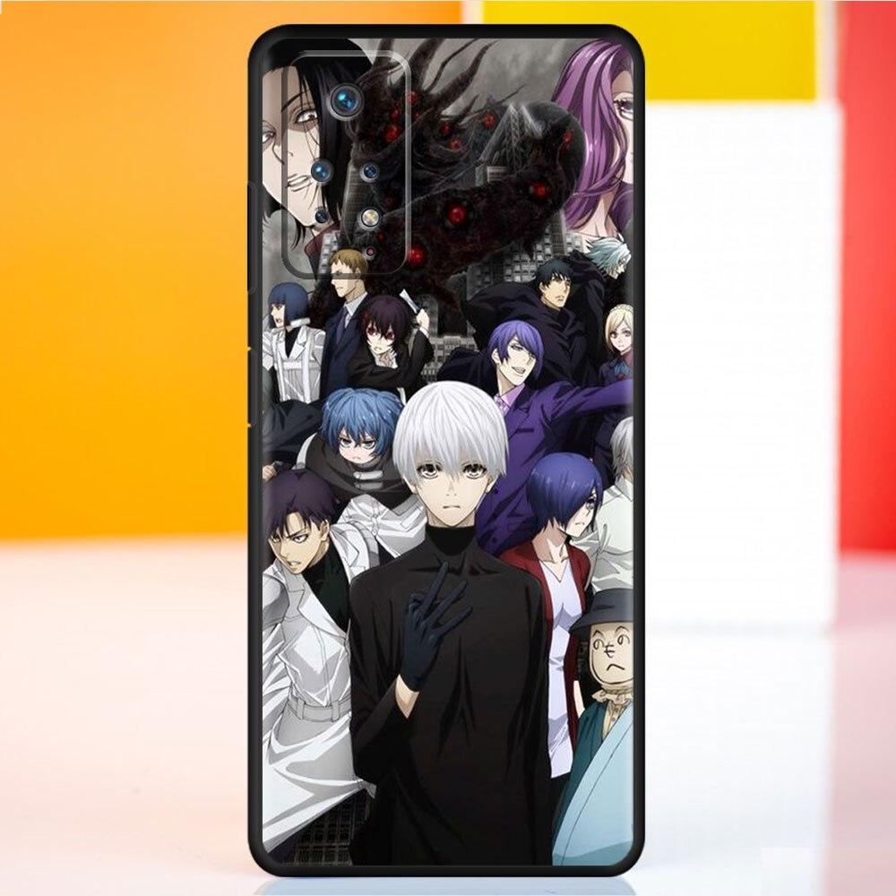 Anime Manga Tokyo Ghouls Phone Funda Trend Silicone For Xiaomi Redmi 8 9A 9T 7 K40 9 11 Pro 9S 9C 10 8T 10C K40S