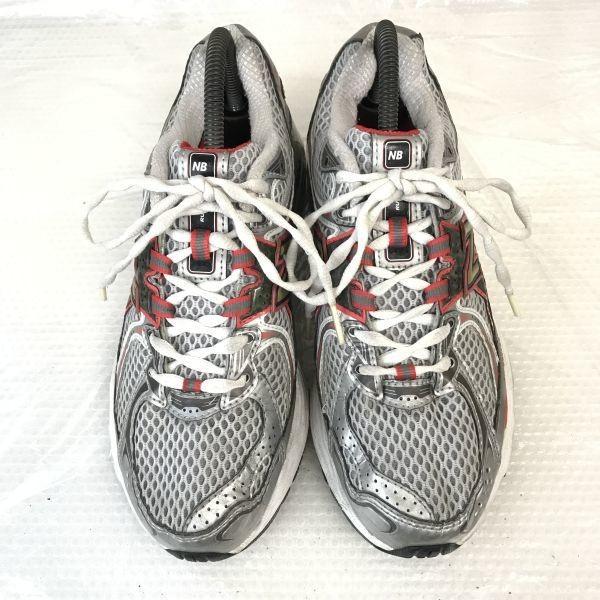 New balance WR760SR Modelo Kanpei Tênis de Corrida Feminino 24.5 Prata Vermelho Treino de Desempenho(USADO)