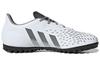 adidas Predator Freak.4 Turf Soccer Shoes 'Cloud White Iron Metallic Solar Red' FY6339