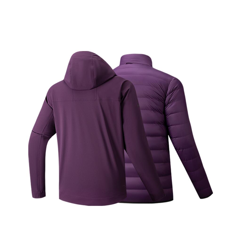 Anta Outdoor Collection Hiking Outdoor Adventure Waterproof And Windproof To Keep Warm Windbreaker Jacket Men's 952546603-4
