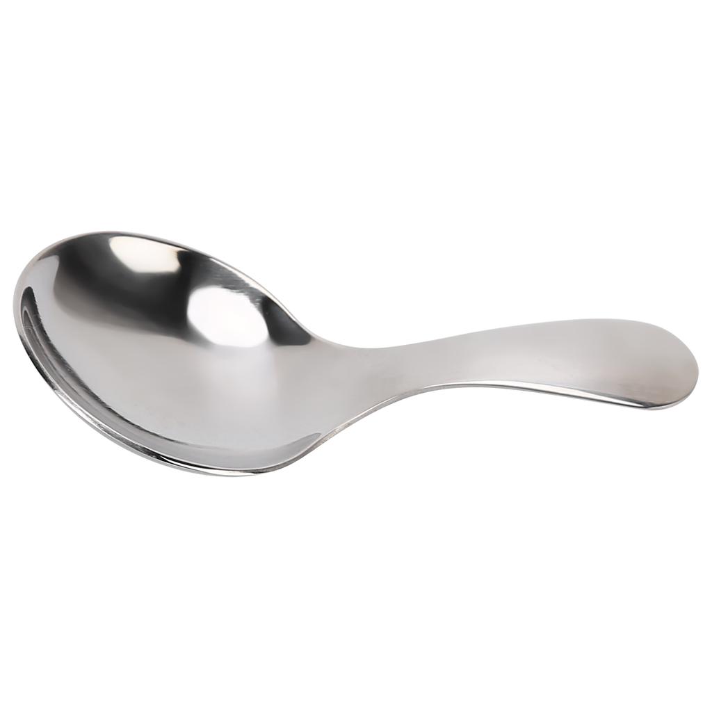 Stainless Steel Scoop Multifunctional Short Handle Ice Cream Sugar Tea Salt Coffee Spoon