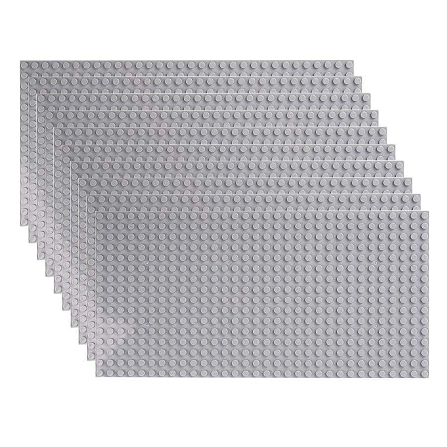 10pcs16x32 Dots Timeless Base Plates DlY Plastic Blocks Baseplates CityDimensions Building Blocks Figures Construction Playthings