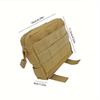 Brown 600D Outdoor Accessory Kit EDC Kit Camouflage Tactics Waist Bag Change Phone Bag Accessories Commuter Bag One Pack