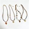 Bohemian Titanium Steel Clavicle Necklace - Maillard-Style Retro Design for Women, Light Luxury Autumn/Winter Accessory