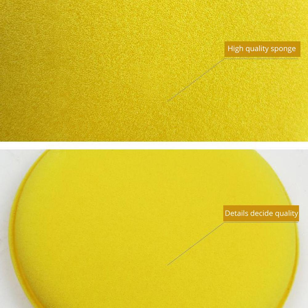 4X Waxing Paint Cleaner Care Shampoo Wax Applicator Sponge Cleaning Beauty Polishing Sponges Car Care Tools Polishes Car Shine
