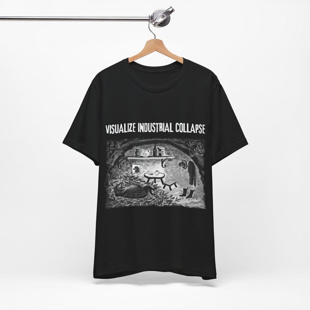 Visualize Industrial Collapse, Anarchist  UNISEX SHIRT