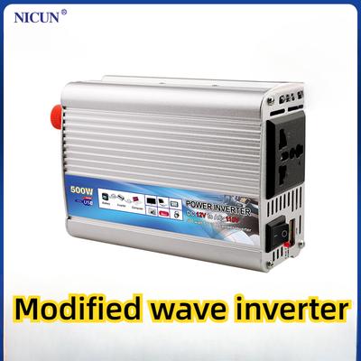 500W Modified Sine Wave Inverter 12V24V To 110V220V Full Power Vehicle Outdoor Portable Charging