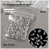 New Year Little Horse Sparkly Zirconia Rhinestone Nail Art Kit - High Quality Strips, Irregular Shapes, Pearls & Rhinestones