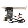Computer Power Reset Switch PCIE Card Precise Control Thickened Gold Pin APP Remote Control PCIE Card for Desktop PC