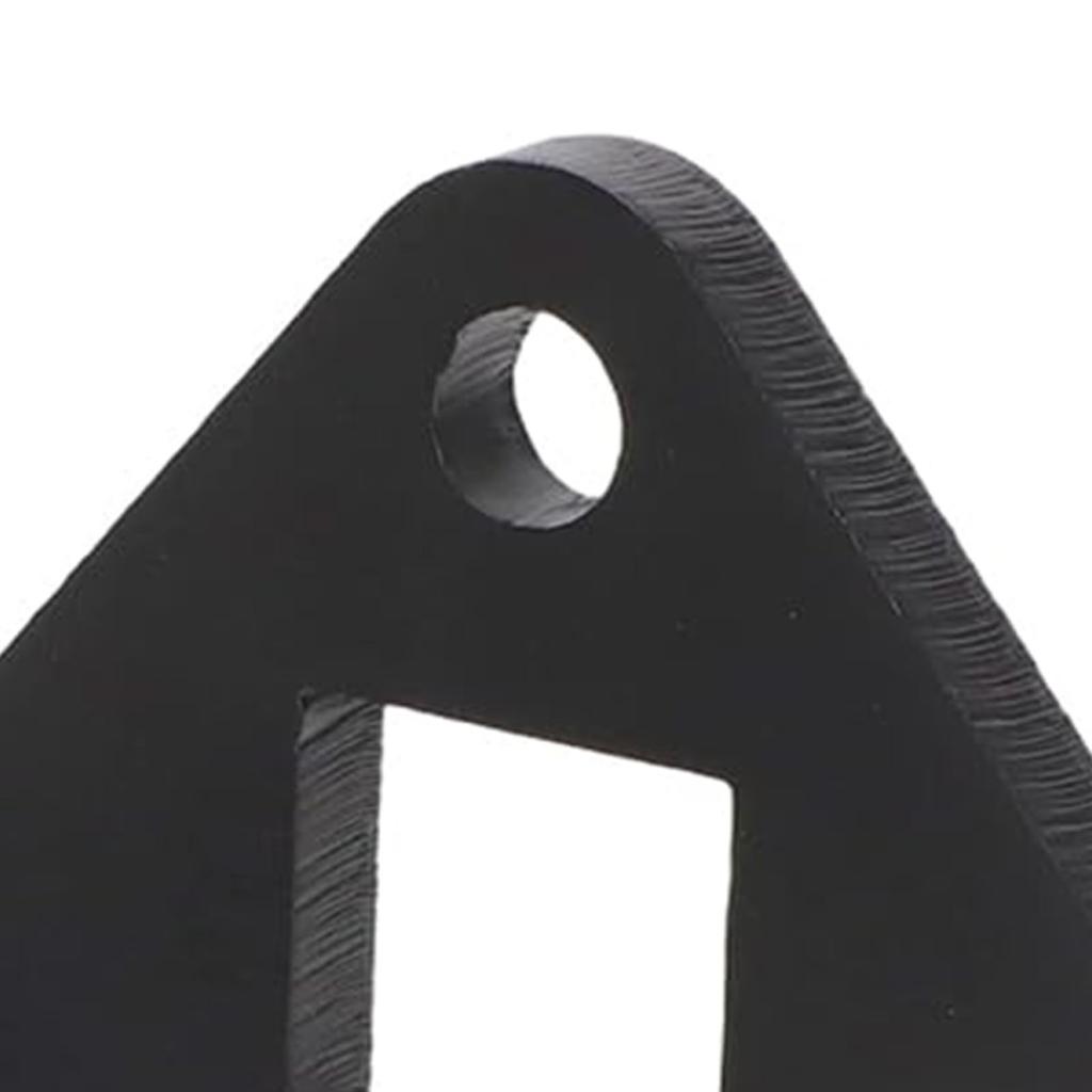 2Pcs Drive Motor Reinforcement Brackets for 1 to 2 Ton Mini Excavator 1 2 Inch Heavy Steel Flange Plate Bracket Welded