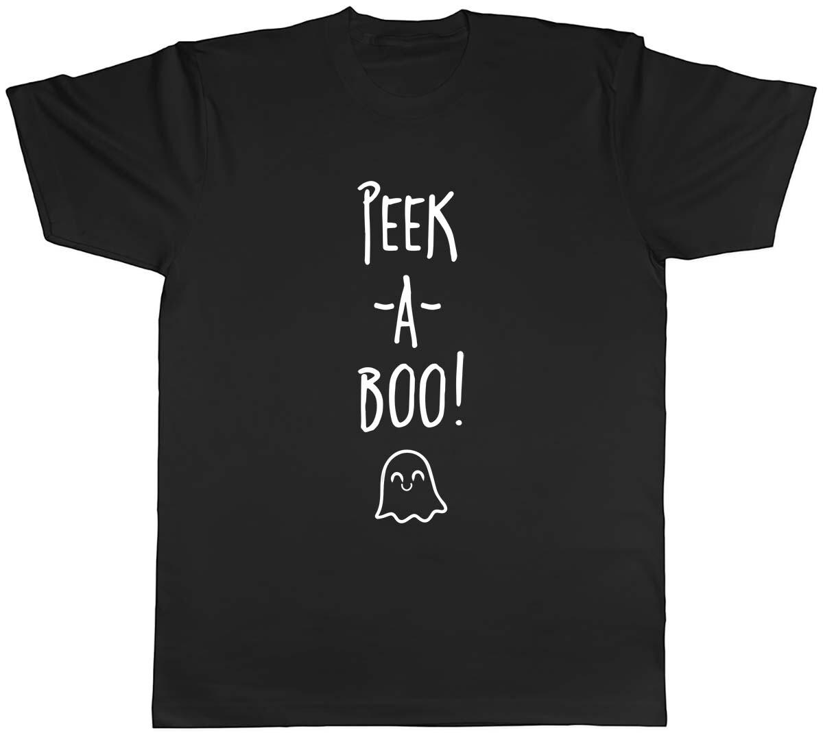 Peek-a-Boo Halloween Mens Unisex T-Shirt Tee XXXXL